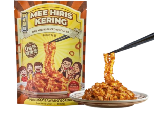 LJMX Dry Knife-Sliced Noodles pack with fried onion 88gm