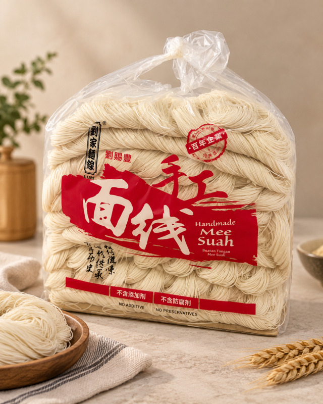 Sample product of private label noodles